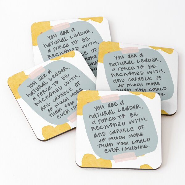 Item preview, Natural Leader| Christian Inspirational Faith | Illustration Calligraphy designed and sold by seaniemendoza.