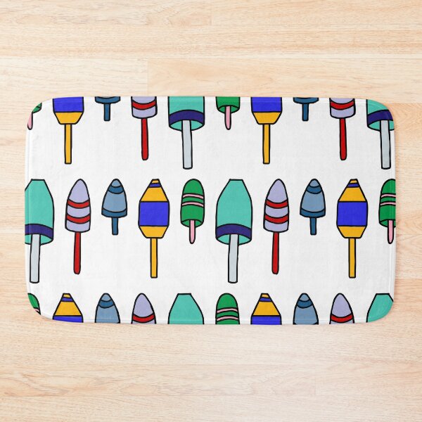 Item preview, Buoys || Ocean || Pattern || Sea  designed and sold by Hilary Leslie.