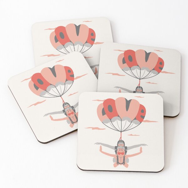 Item preview, Love parachute (colorful) designed and sold by lents.