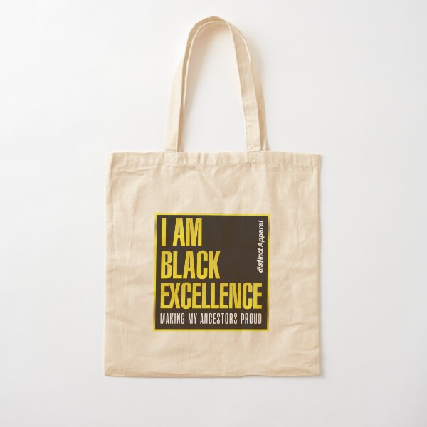 I AM BLACK EXCELLENCE Cotton Tote Bag