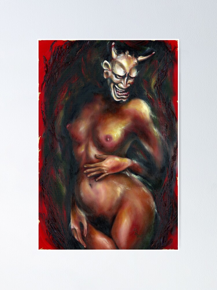 Alternate view of Hannya Poster