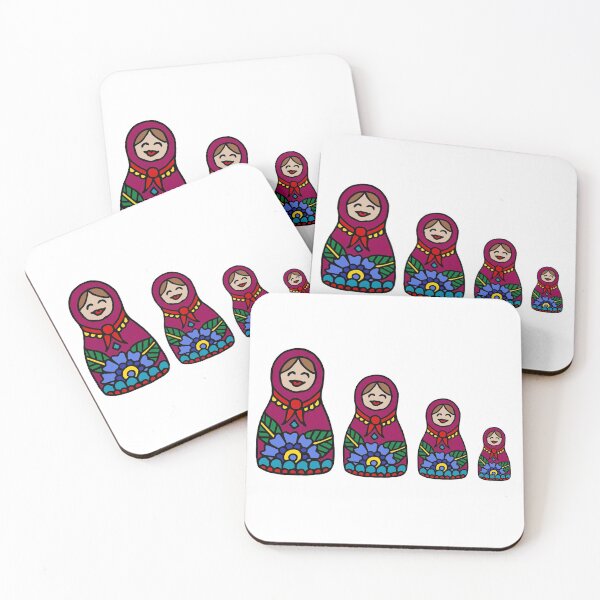 Item preview, Russian Nesting Dolls || Russia || Traditional  designed and sold by Hilary Leslie.