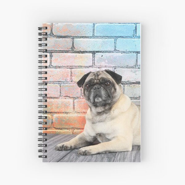 Vida Pug Cuaderno de espiral