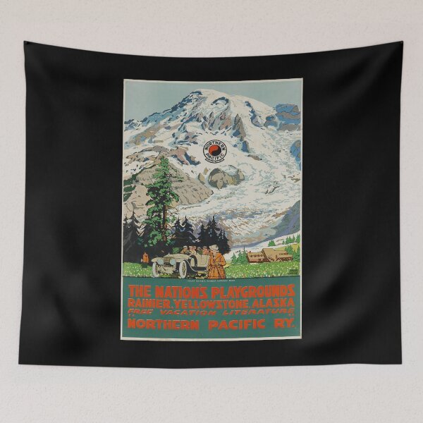 Item preview, The Nations Playground vintage travel poster designed and sold by stickart-marek.
