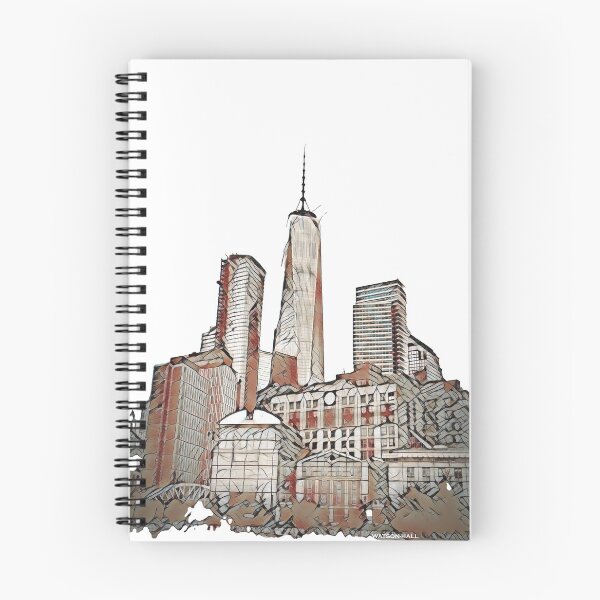 Item preview, Bedrock NY Skyline designed and sold by Marlene Watson-Hall.