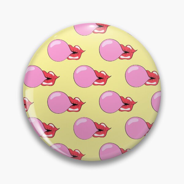 Item preview, Pattern Lips Blowing Pink Gum Cute Gift For Girls  designed and sold by OhmyShop.