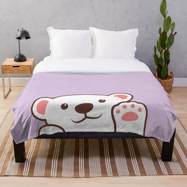 Item preview, Cute Polar Bear Waving At YOU! designed and sold by unknownvirtuoso.