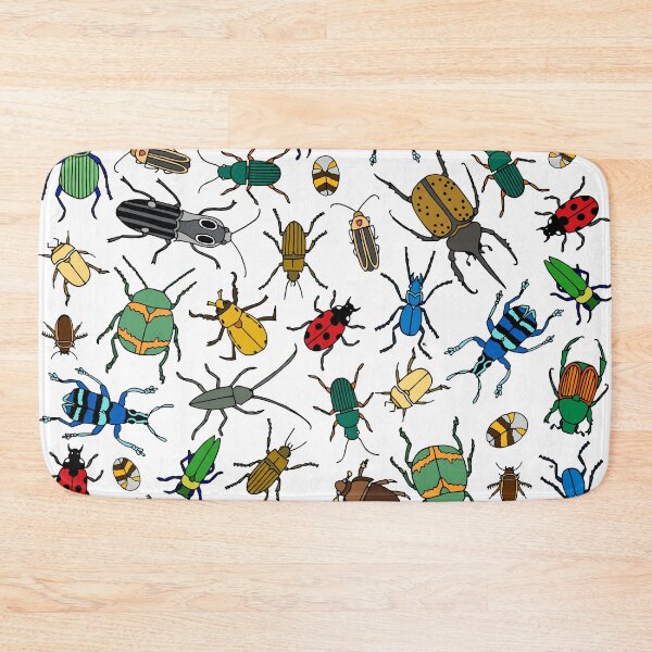 Item preview, Beetles Pattern || Bugs || Insects || Pattern designed and sold by Hilary Leslie.