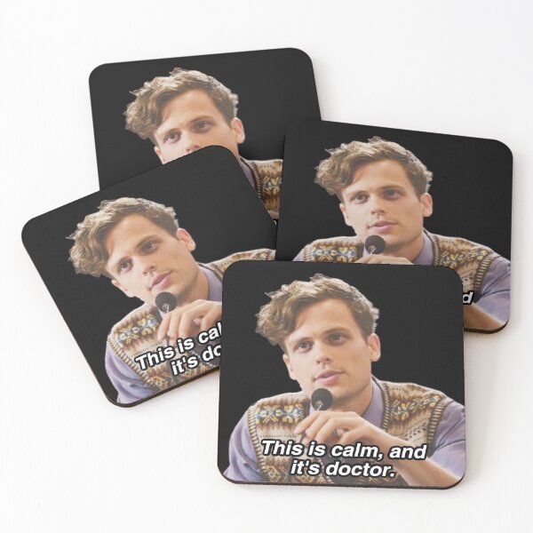 Item preview, this is calm and it's doctor - matthew gray gubler designed and sold by reaganreese.