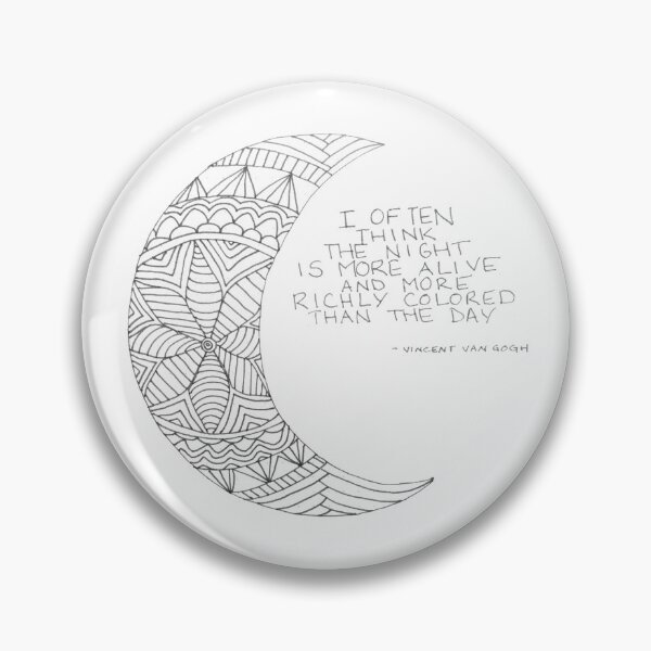 Item preview, Zentangle Moon designed and sold by Zen's Doodles.