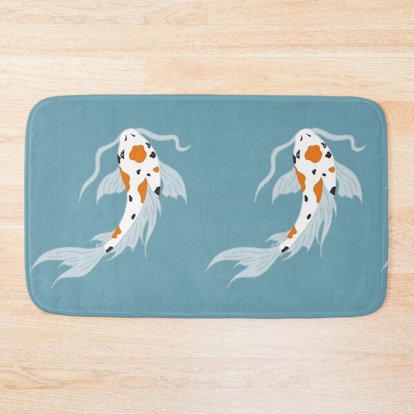 Item preview, Koi Fish Blue Background designed and sold by dreamdrawer15.