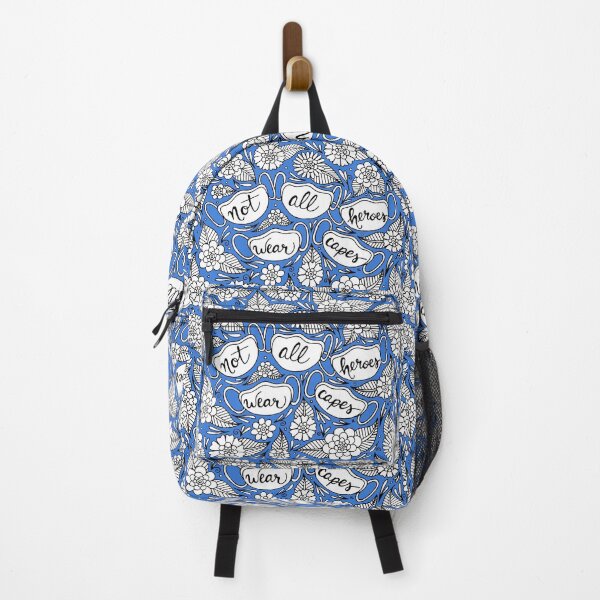 Item preview, Not All Heroes Wear Capes || Blue Palette || Heroes || Doctors || Nurses designed and sold by Hilary Leslie.