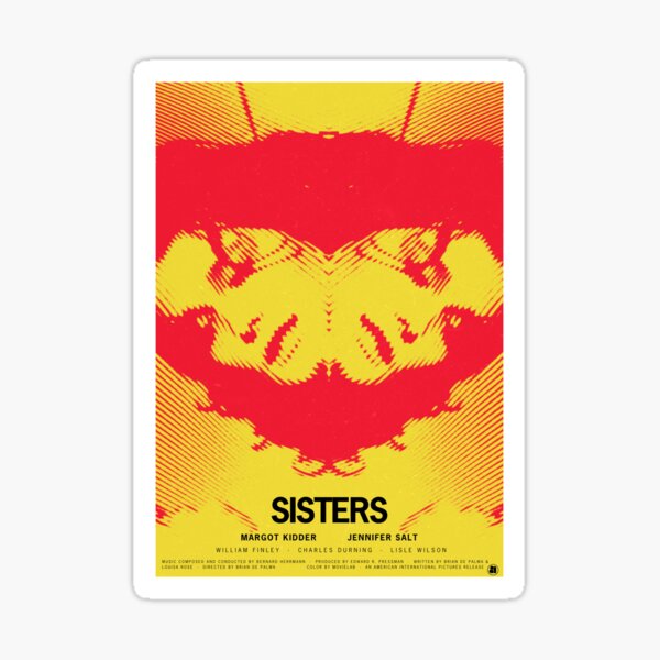 Item preview, Sisters (1973) - Movie poster design designed and sold by jackbooks.