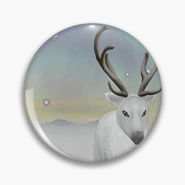 Item preview, reindeer in the snow designed and sold by The Poette.