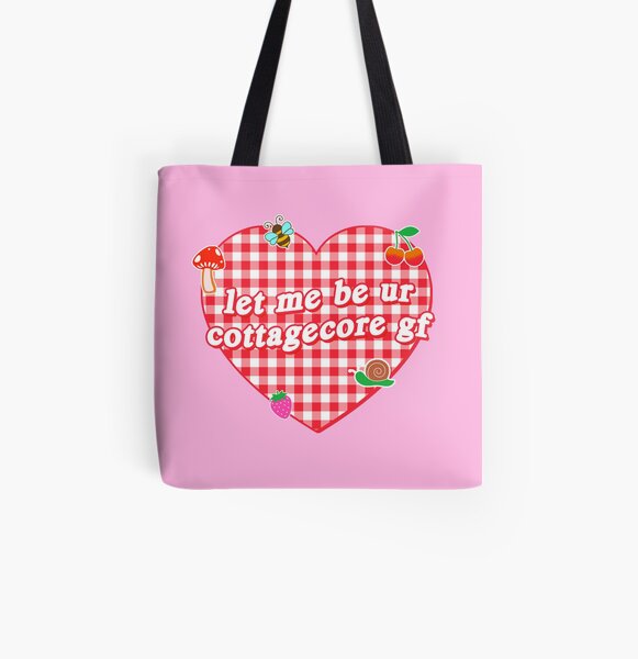 let me be ur cottagecore gf All Over Print Tote Bag