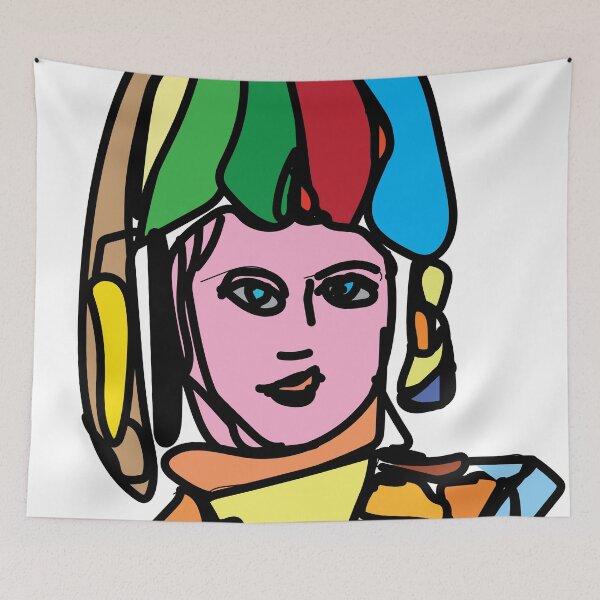 Item preview, Girl Avatar With Emotion: TeresaTown at Redbubble 2020 designed and sold by Mark Stansberry.