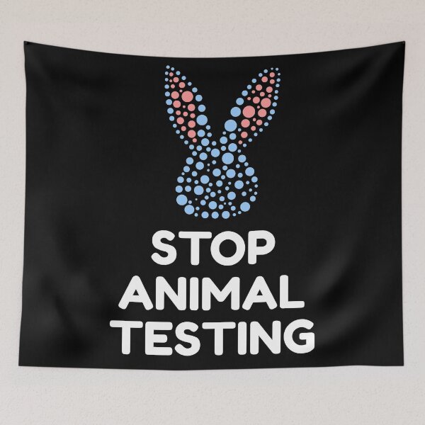 Item preview, Stop Animal Testing | Bunny Rabbit designed and sold by EarlessPierre.