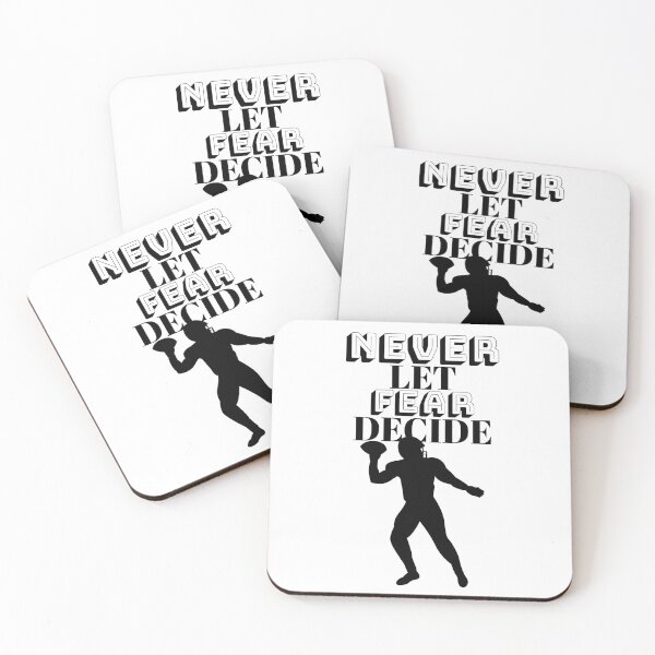 Item preview, NEVER LET FEAR DECIDE designed and sold by Ethos Bubbles.