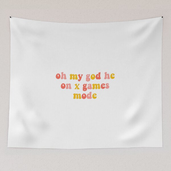 Item preview, Oh My God He On X Games Mode- Tik Tok designed and sold by erinaceous.