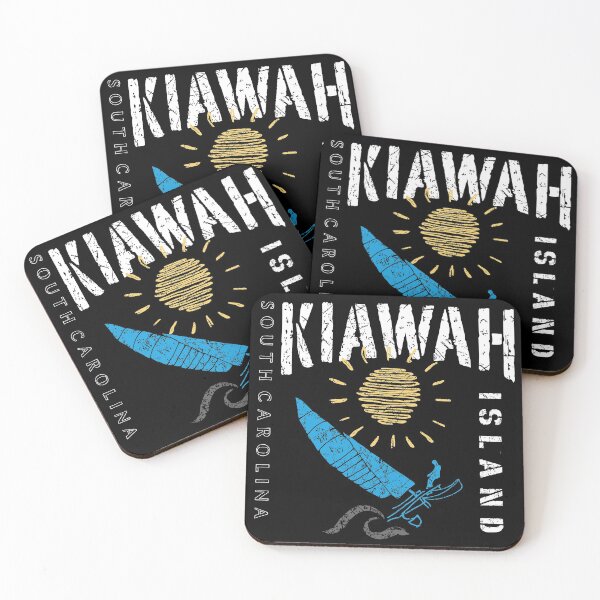 Item preview, Kiawah Island South Carolina, Sailing Catamaran Sailboat Souvenir Gift, Blue designed and sold by ArtByBollwitt.
