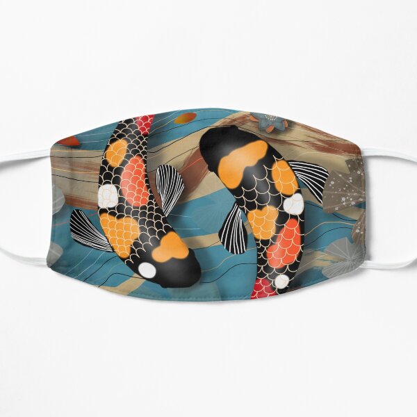 Koi Watergarden Flat Mask