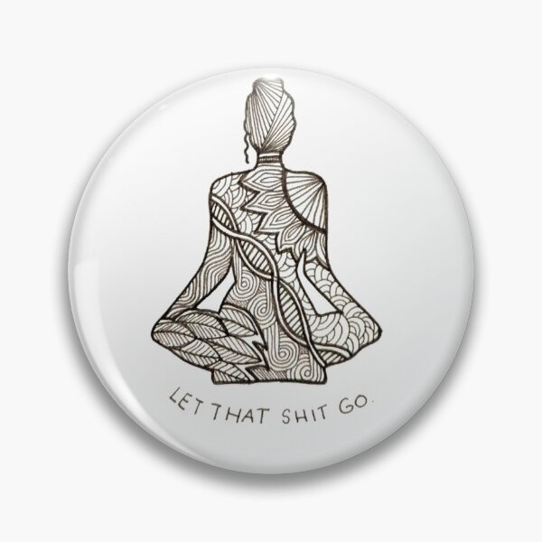 Item preview, Zentangle Zen Let it go designed and sold by Zen's Doodles.