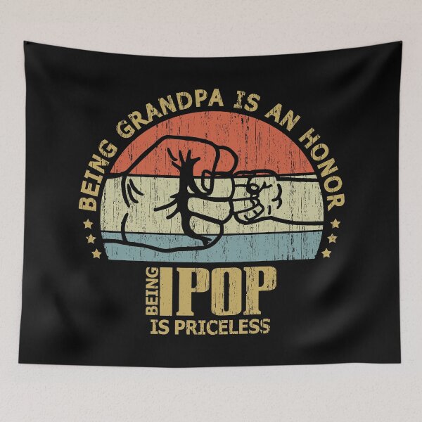 Item preview, Being Pop Is Priceless - Gift for Pop Grandpa Fathers Day Gift designed and sold by nana1099.