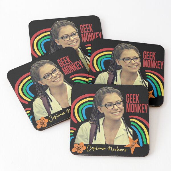 Item preview, Cosima Geek Monkey Niehaus - Orphan Black designed and sold by Mariana Fernandez.