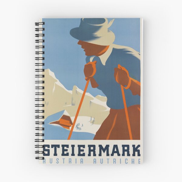 Item preview, Steiermark vintage travel poster designed and sold by stickart-marek.