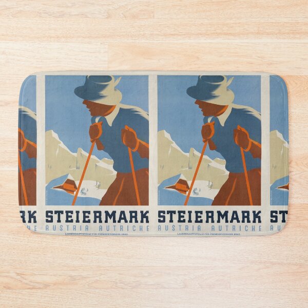 Item preview, Steiermark vintage travel poster designed and sold by stickart-marek.