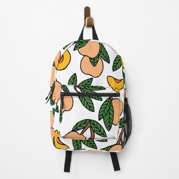 Item preview, Summer Peaches || Fruit || Tree || Nature || Pattern designed and sold by Hilary Leslie.