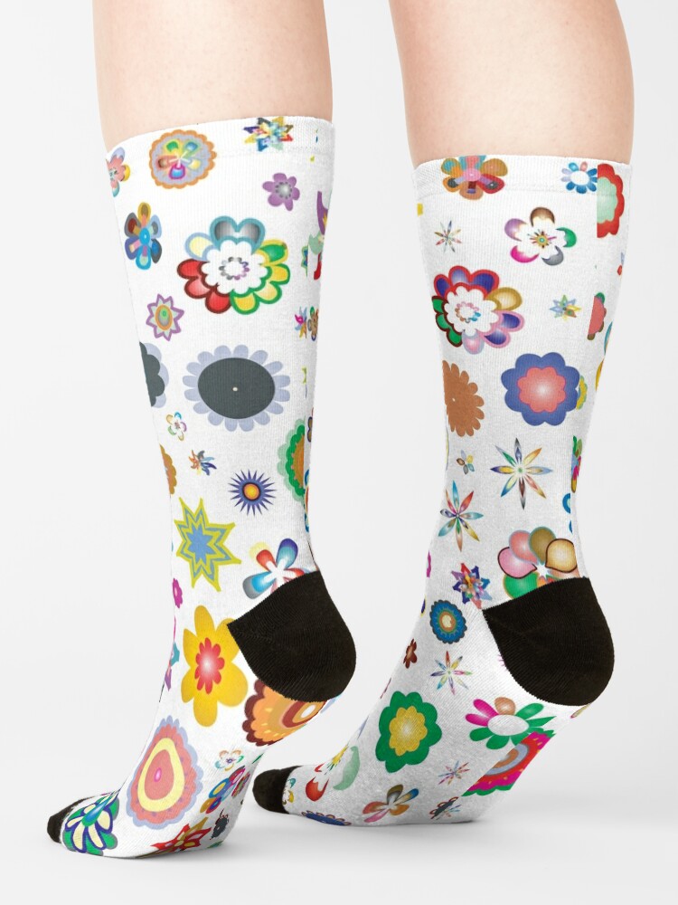 LV Flowers Socks by fourretout