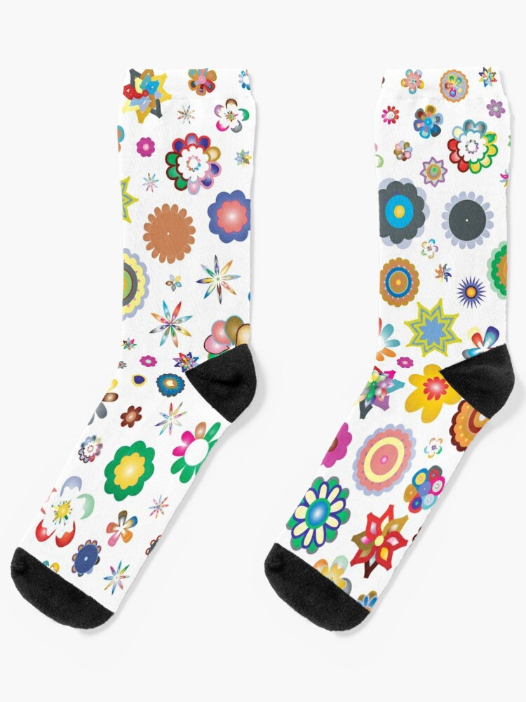 LV Flowers Socks by fourretout