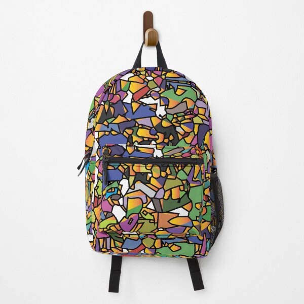 Item preview, Stained Glass Mosaic, TeresaTown at Redbubble 2020  designed and sold by Mark Stansberry.
