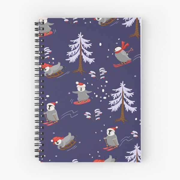 Item preview, Cute skiers penguins designed and sold by burbura.