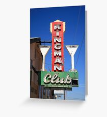 Route 66 - Kingman Club Greeting Card