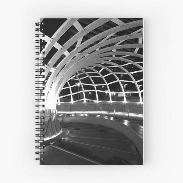 Item preview, Webb Bridge at Night IV - BW designed and sold by David Thompson.