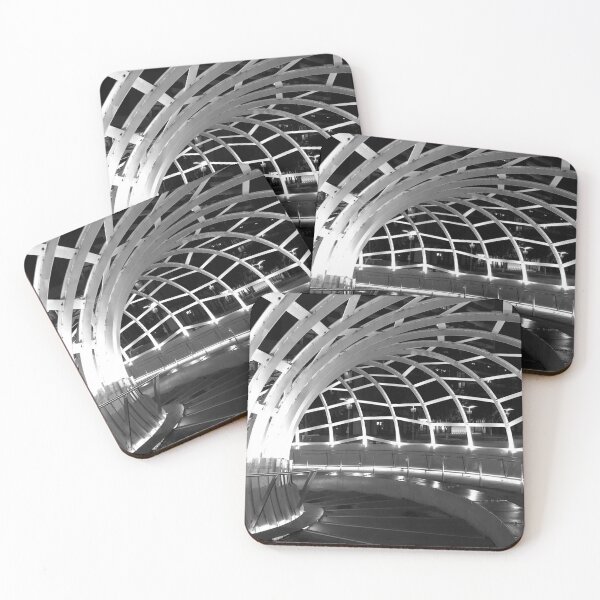 Item preview, Webb Bridge at Night IV - BW designed and sold by David Thompson.