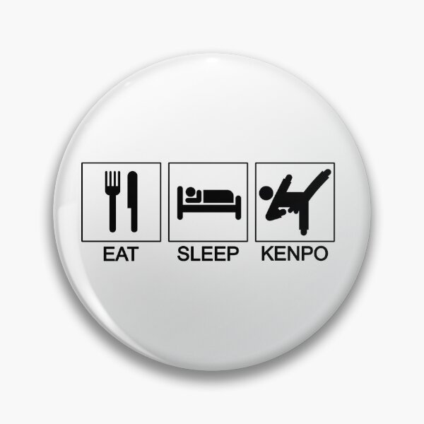 Item preview, Eat Sleep Kenpo designed and sold by Zen's Doodles.