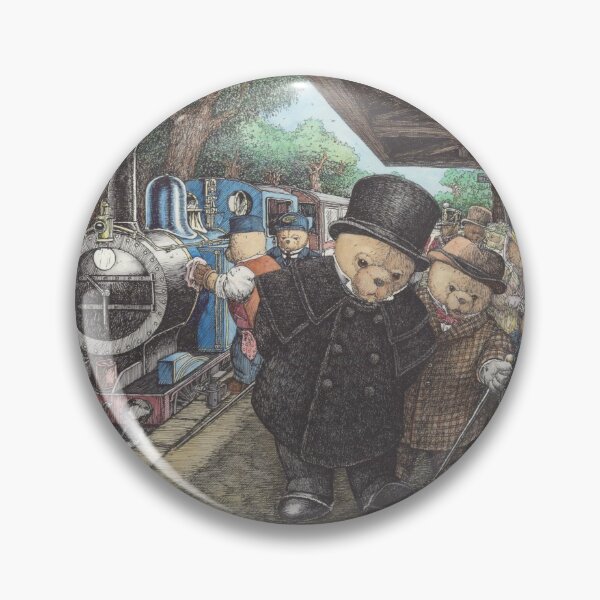 Item preview, Sir Edward Silvertip at the Railway Station designed and sold by Timothy-Ide.