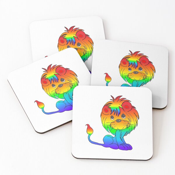 Item preview, Rainbow Lion Cub designed and sold by Orchyd.