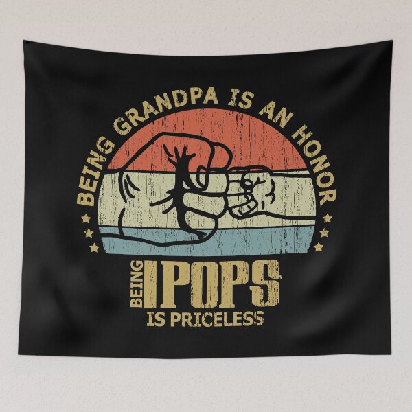 Item preview, Being Pops Is Priceless - Gift for Pops Grandpa Fathers Day Gift designed and sold by nana1099.
