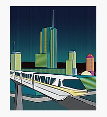 Progress City - MonoRail Photographic Print