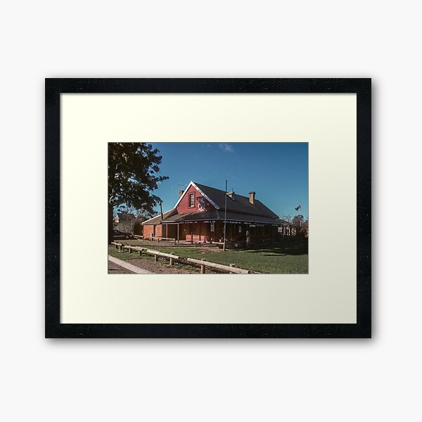 Item preview, Henleys Old Emu Hotel Cobb & Co 1861  Milawa 19900727 0001 designed and sold by Fred Mitchell.