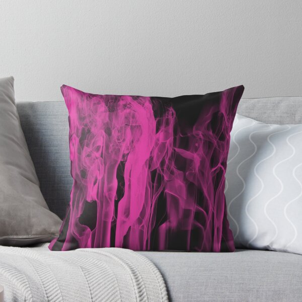 Item preview, Hot Pink Smoke on Black designed and sold by Darcy777.