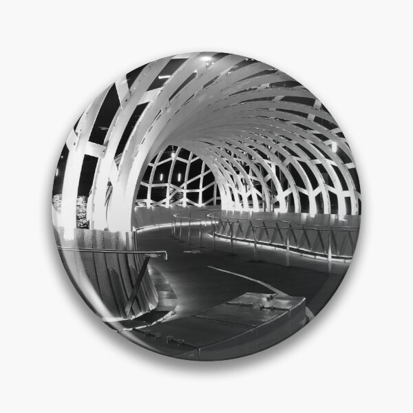 Item preview, Webb Bridge at Night VI - BW designed and sold by David Thompson.