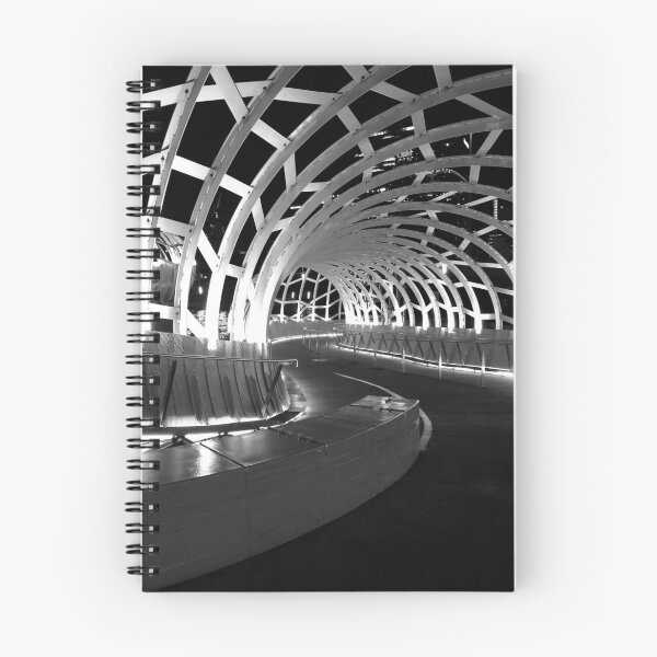Item preview, Webb Bridge at Night VI - BW designed and sold by David Thompson.