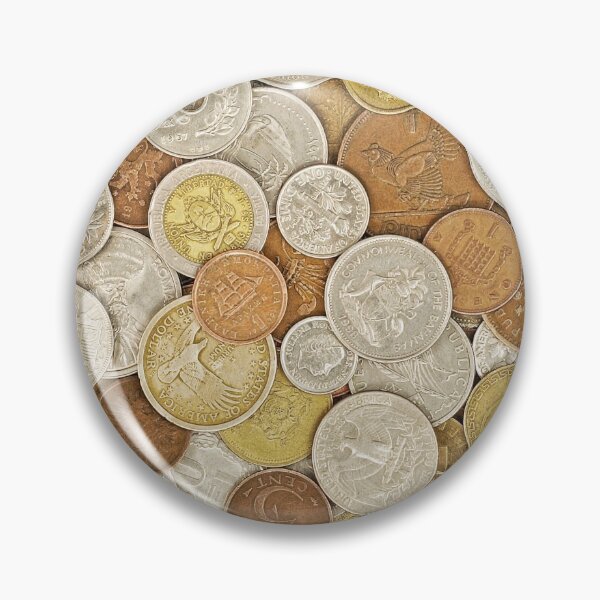 Item preview, Coins of different countries as background. designed and sold by IaroslavB.