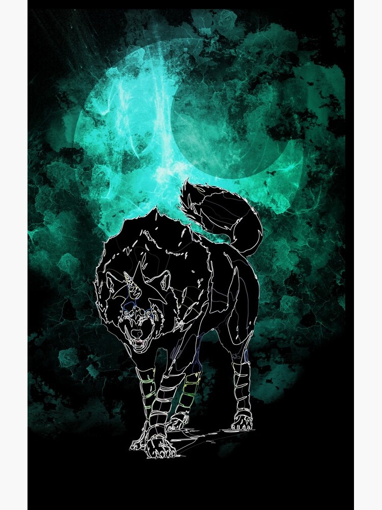 Wolf awakening by ryukrabit