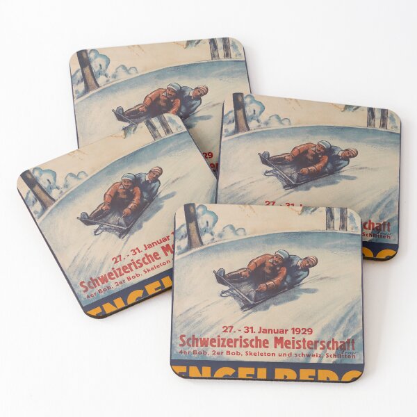 Item preview, Engelberg vintage travel poster designed and sold by stickart-marek.
